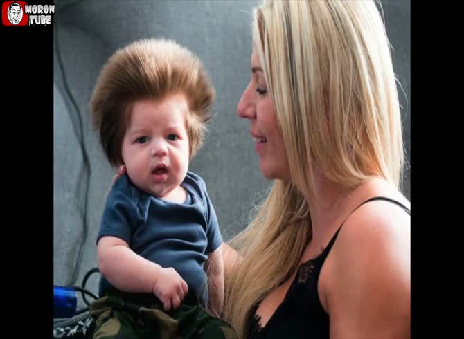 Video :This baby's amazing hair makes her so adorable